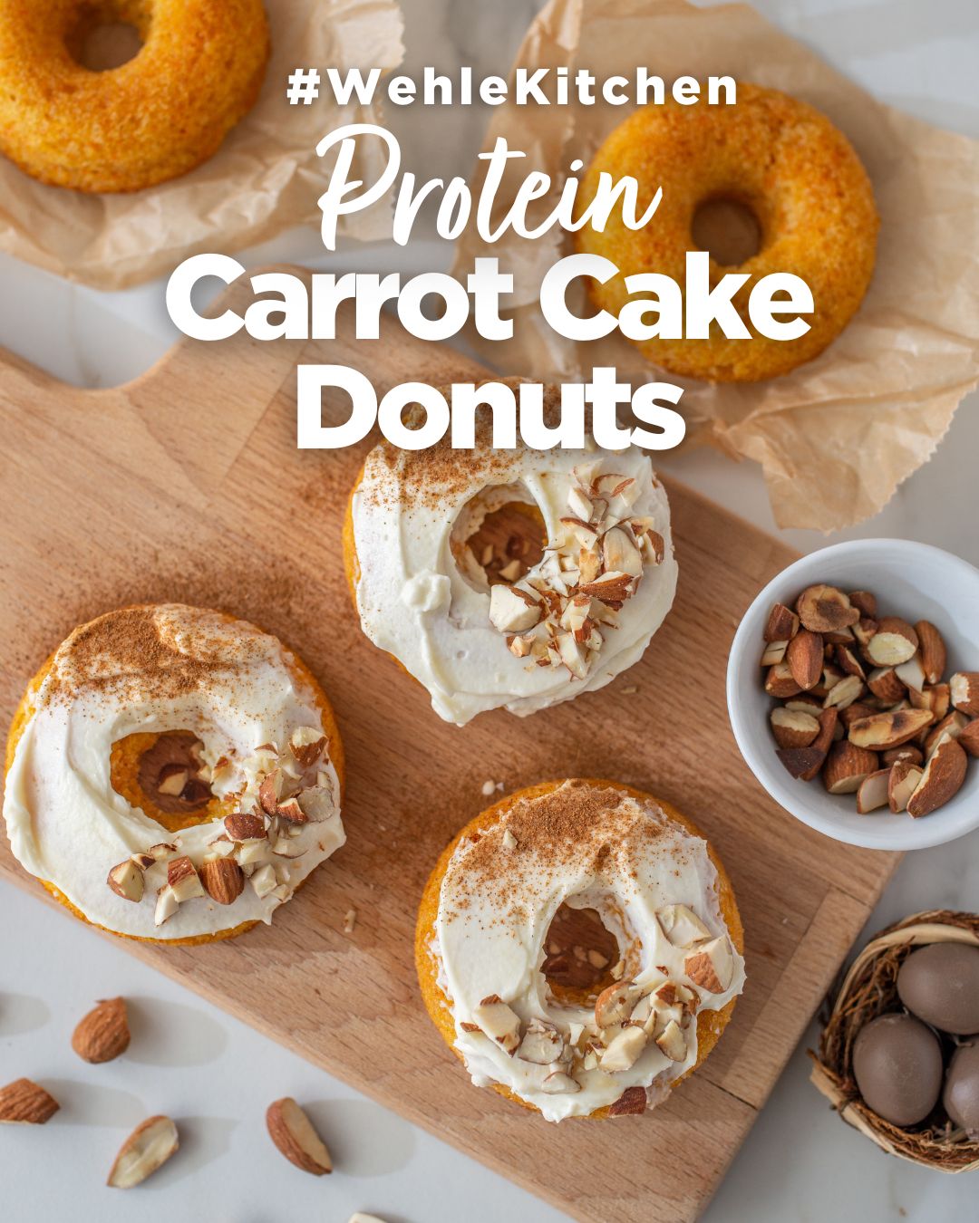 đ„ Carrot Cake Protein Donuts â Oster-Edition!