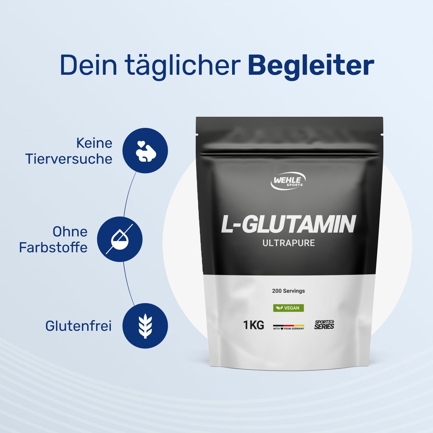 L-Glutamin Pulver Inhalt