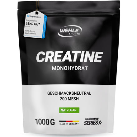 Wehle Creatin Monohydrat Pulver - Kreatin 1000g