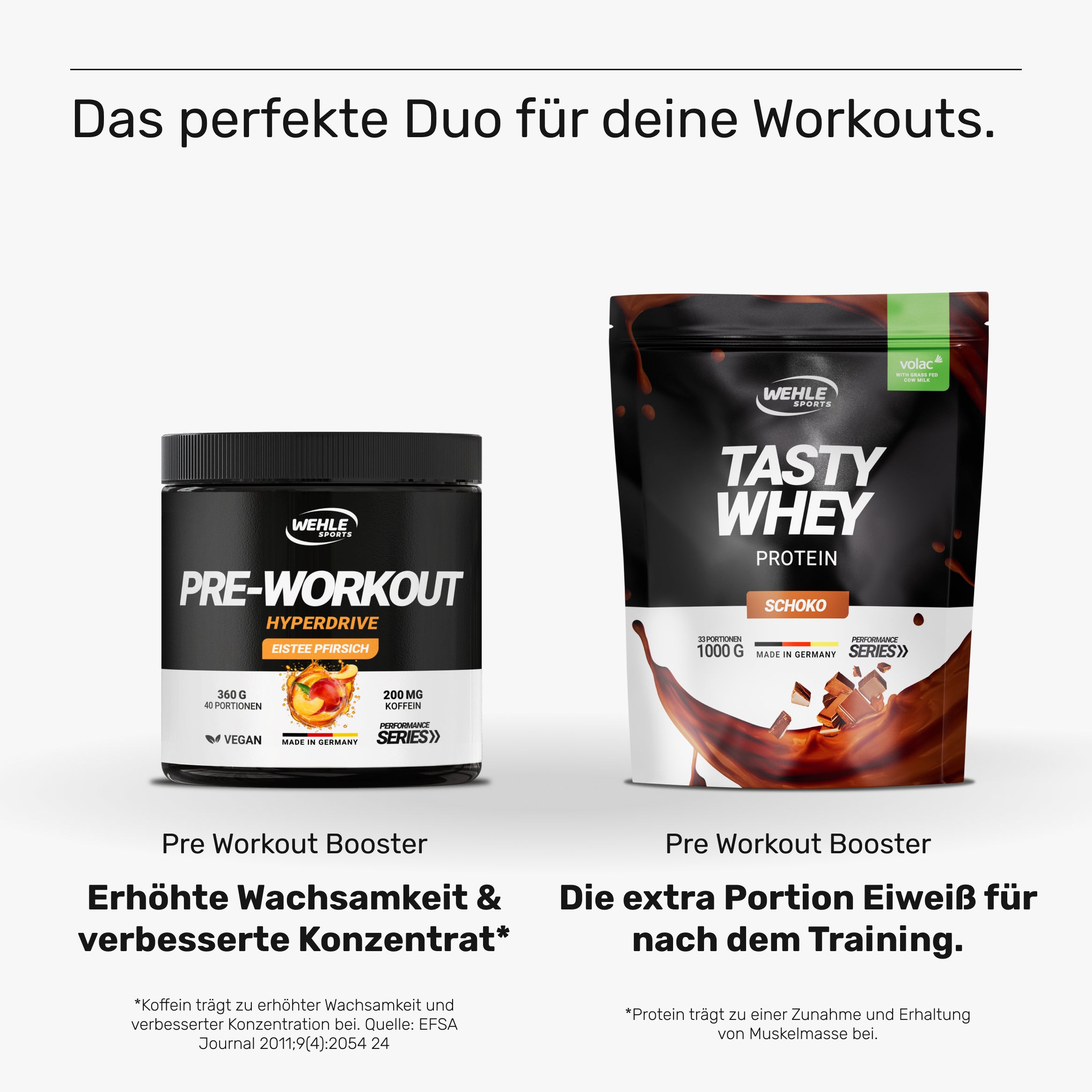 Wehle Preworkout Hyperdrive 40 Portionen - 360g Pulver MDH 9/26