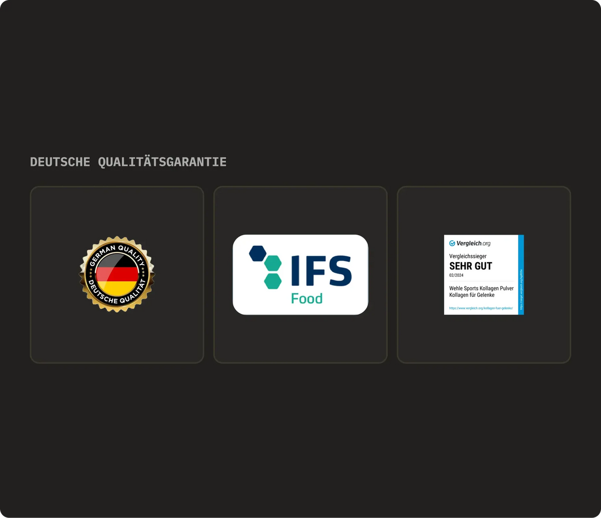 Wehle Kollagen hergestellt in Deutschland