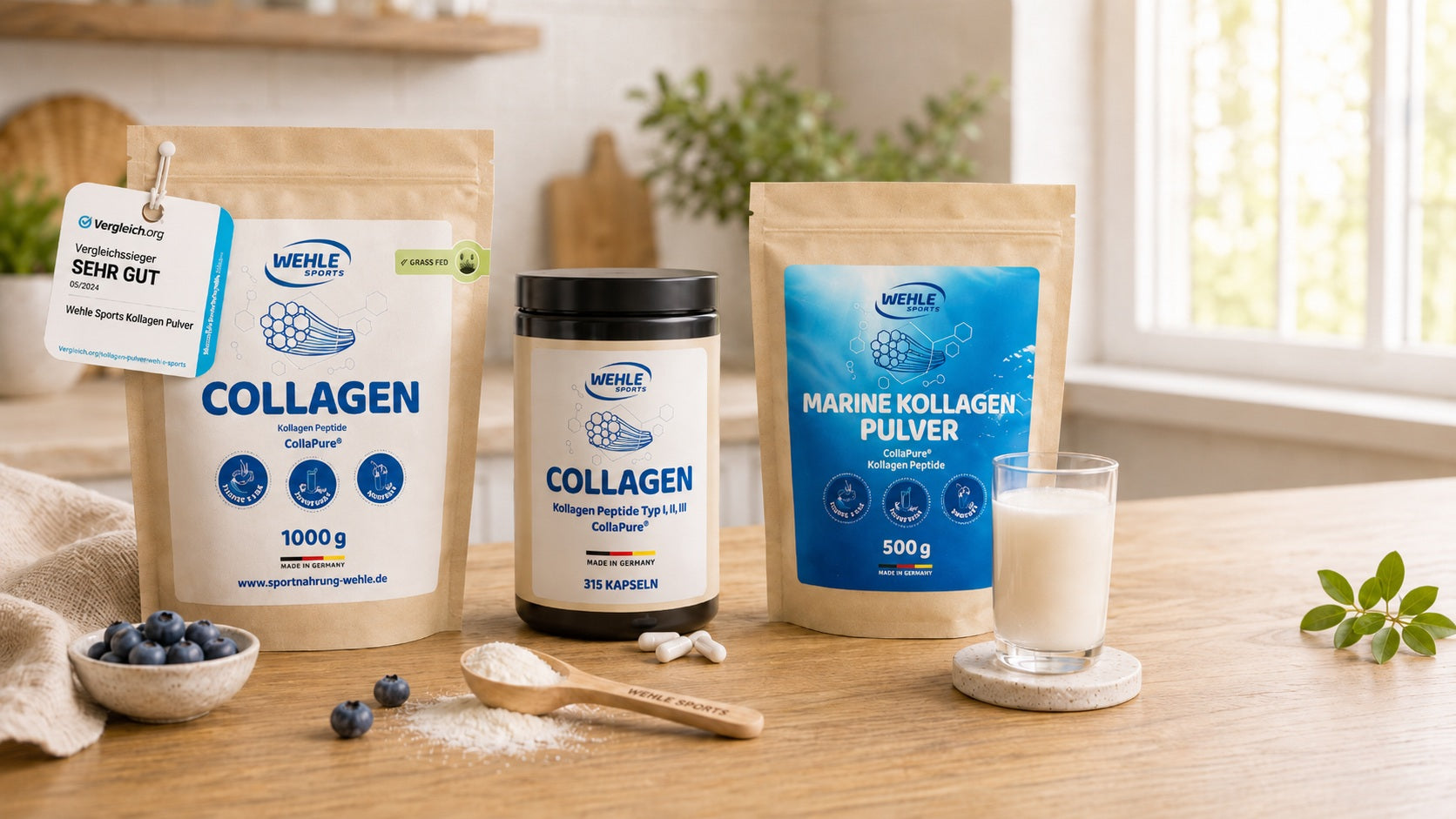 Wehle Kollagen-Vergleich 2026