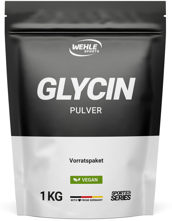 Glycin Pulver 1000g (1 KG) - 100% reine Aminosäure - süße Amino Glycine