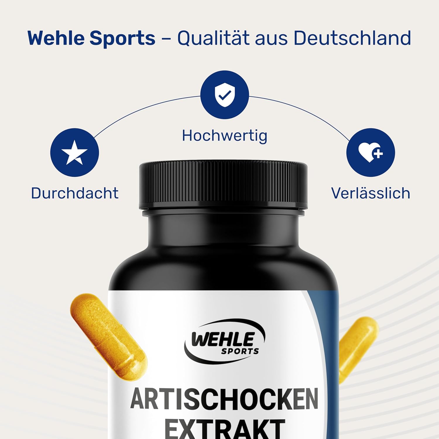 Artischockenextrakt Hochdosiert - 400 Kapseln - 2.400 mg pro Tagesdosis