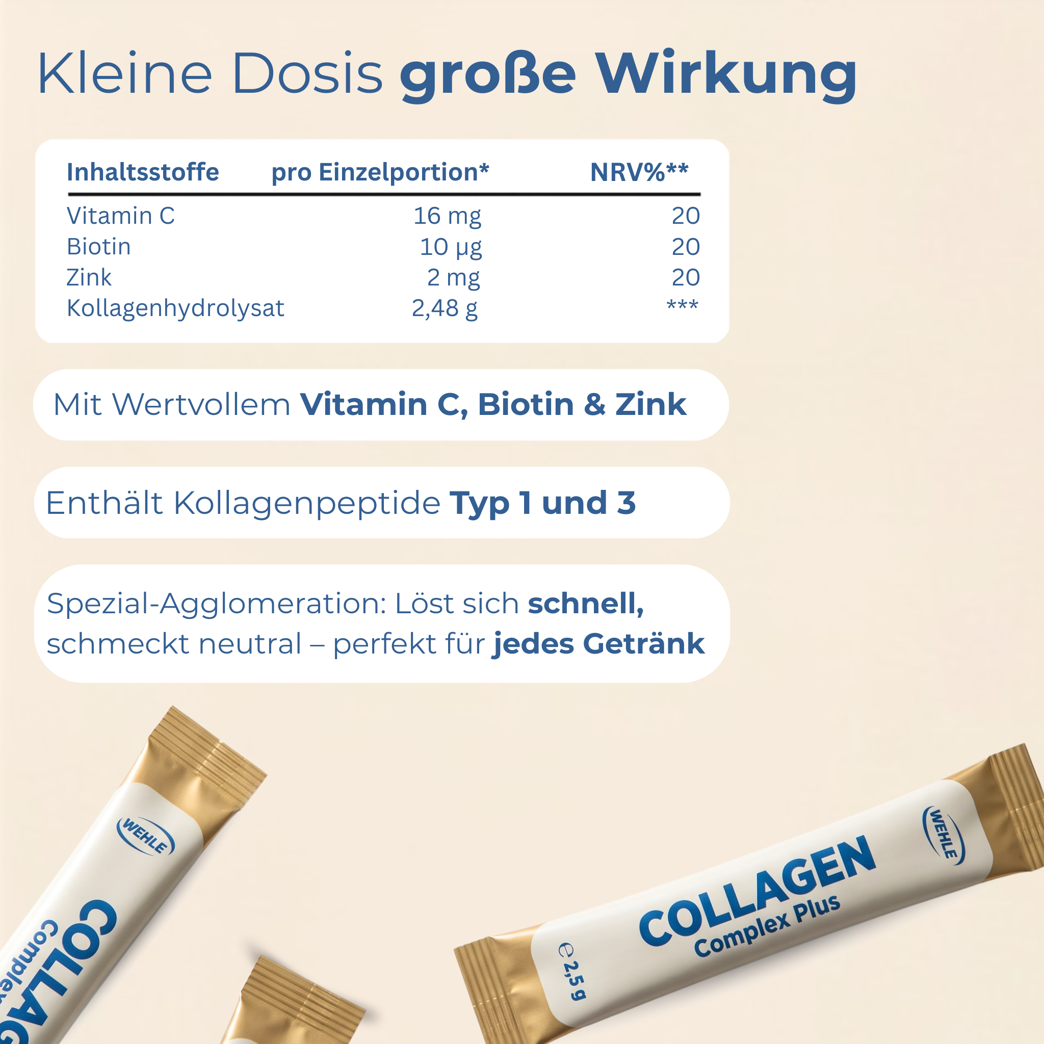 Collagen Plus 30 Sticks Vorbestellung - Auslieferung 02.09.26