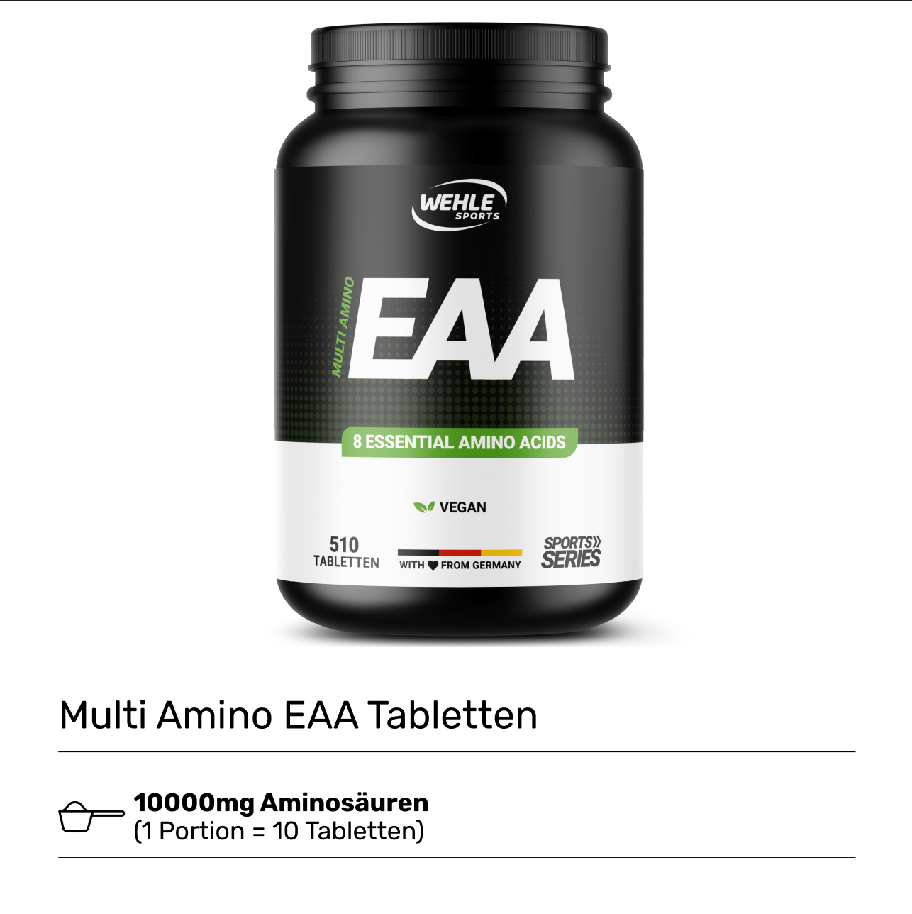 Multi Amino - EAA Pattern 510x EAA Tabletten mit je 1036 mg