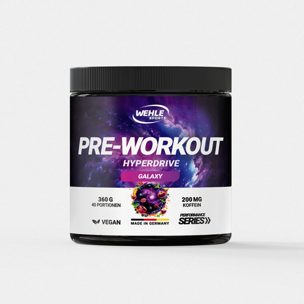 Wehle Preworkout Hyperdrive 40 Portionen - 360g Pulver MDH 9/26