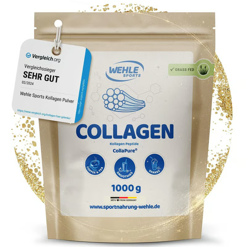 Kollagen Pulver – Wehle Collagen Matrix 360° mit Kollagen Typ I, II & III