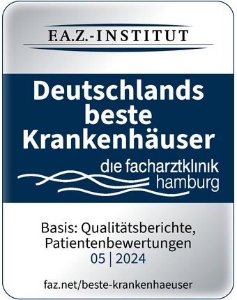 F.A.Z.-Institut: Deutschlands beste Krankenhäuser, Facharztklinik Hamburg, Mai 2024